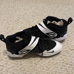Nike Force Zoom Mike Trout Black White AR9815-002 Men's Size 10